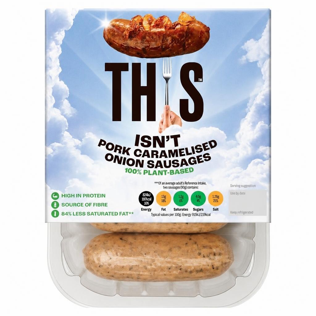 This Isn't Pork Plant-Based Onion Sausages 270G
