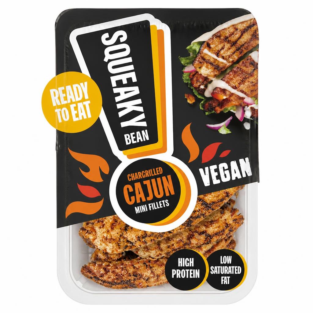 Squeaky Bean Chargrilled Cajun Mini Fillets 120g