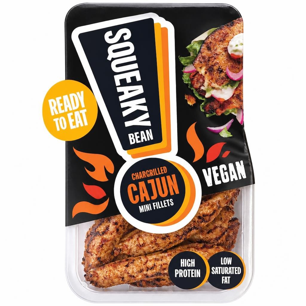 Squeaky Bean Chargrilled Cajun Mini Fillets 120g
