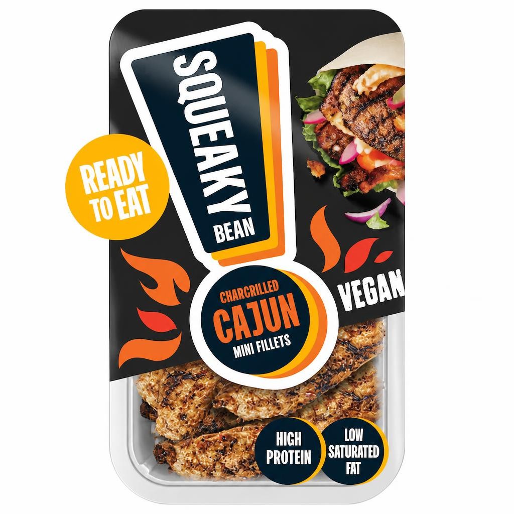 Squeaky Bean Chargrilled Cajun Mini Fillets 120g