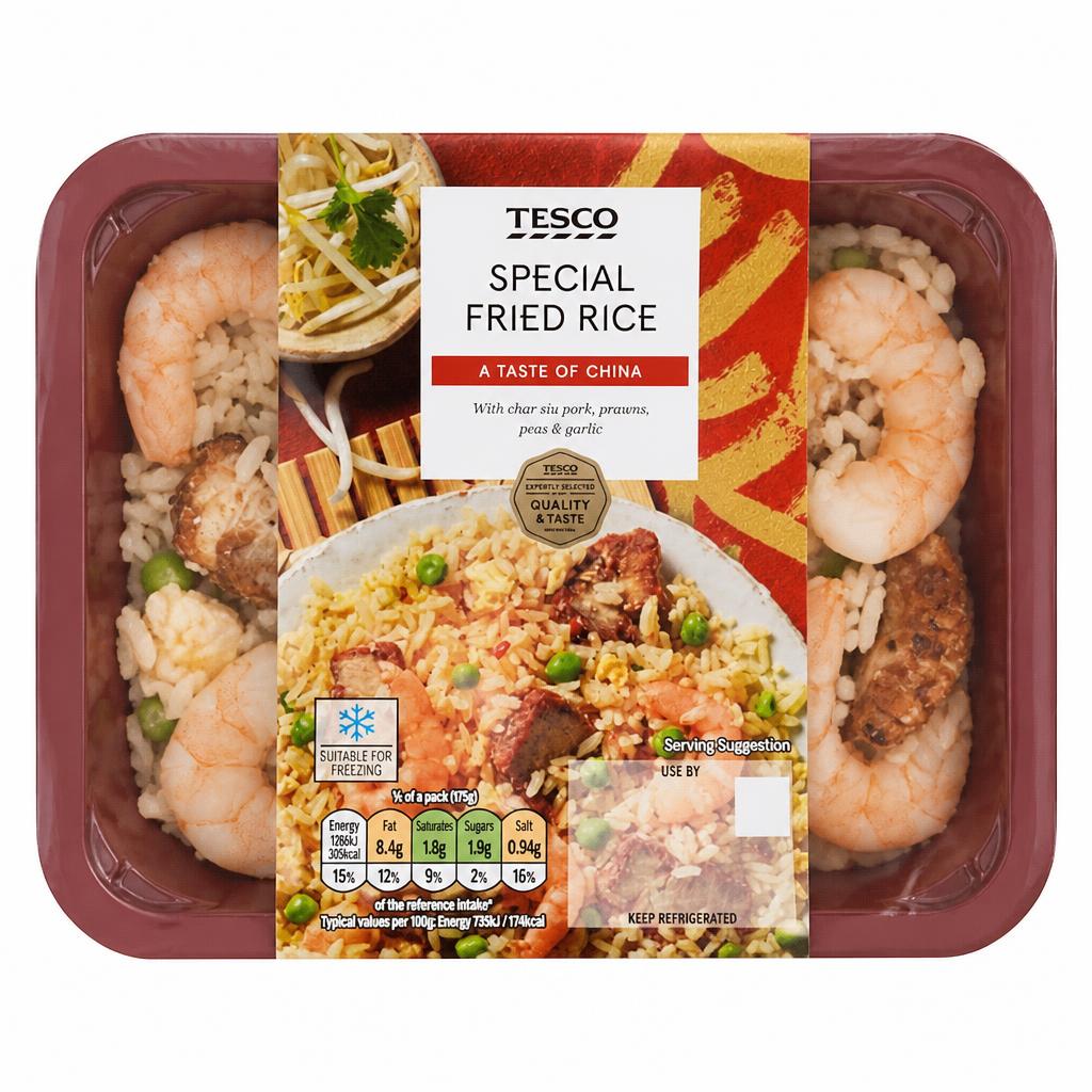 Tesco Special Fried Rice 350G