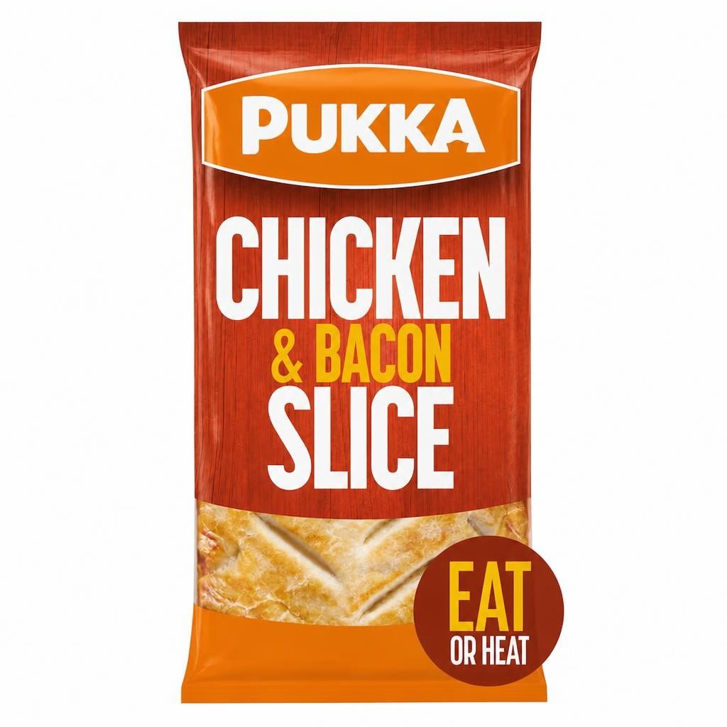 Pukka Chicken & Bacon Slice 170G