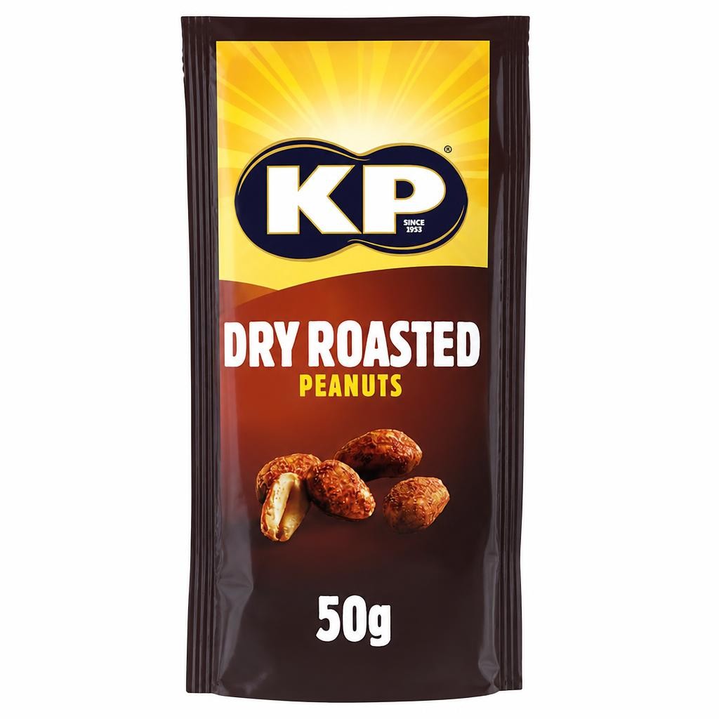 Kp Dry Roasted Peanuts 50G