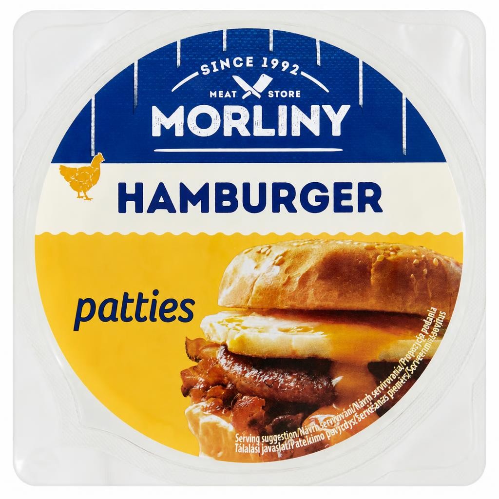 Morliny Chicken Burger Patties 250G