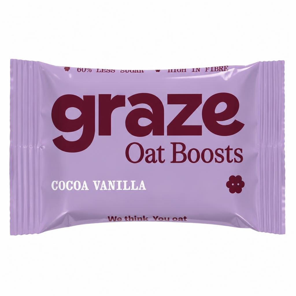 Graze Cocoa Vanilla & Protein Flapjack 50G