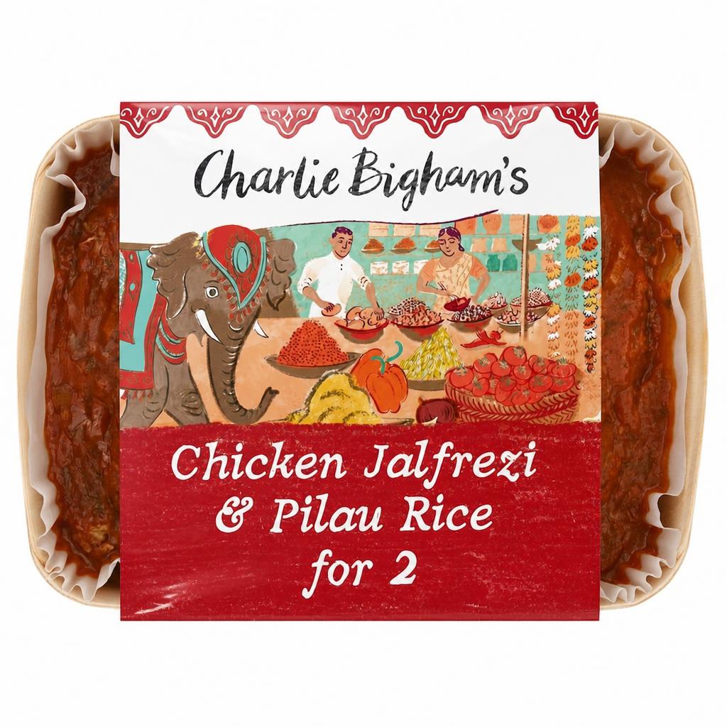 Charlie Bigham's Chicken Jalfrezi & Rice 845G