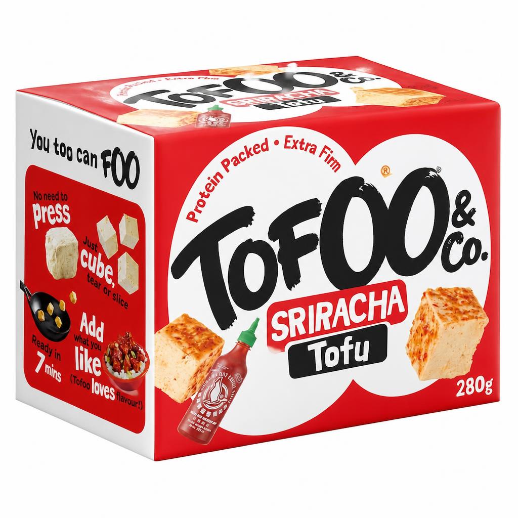 The Tofoo Co. Sriracha Tofu 280G
