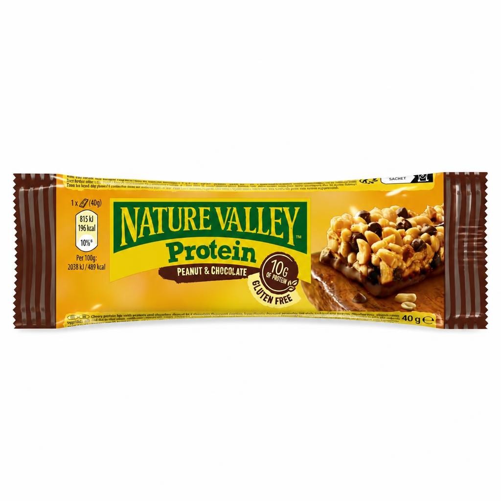 Nature Valley Protein Peanut & Chocolate Cereal Bars 40g