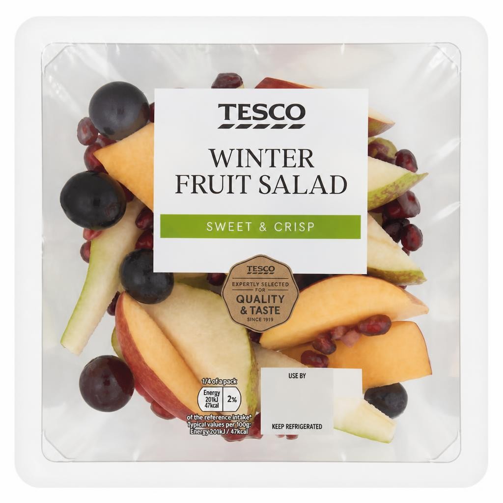 Tesco Winter Fruit Salad 400G