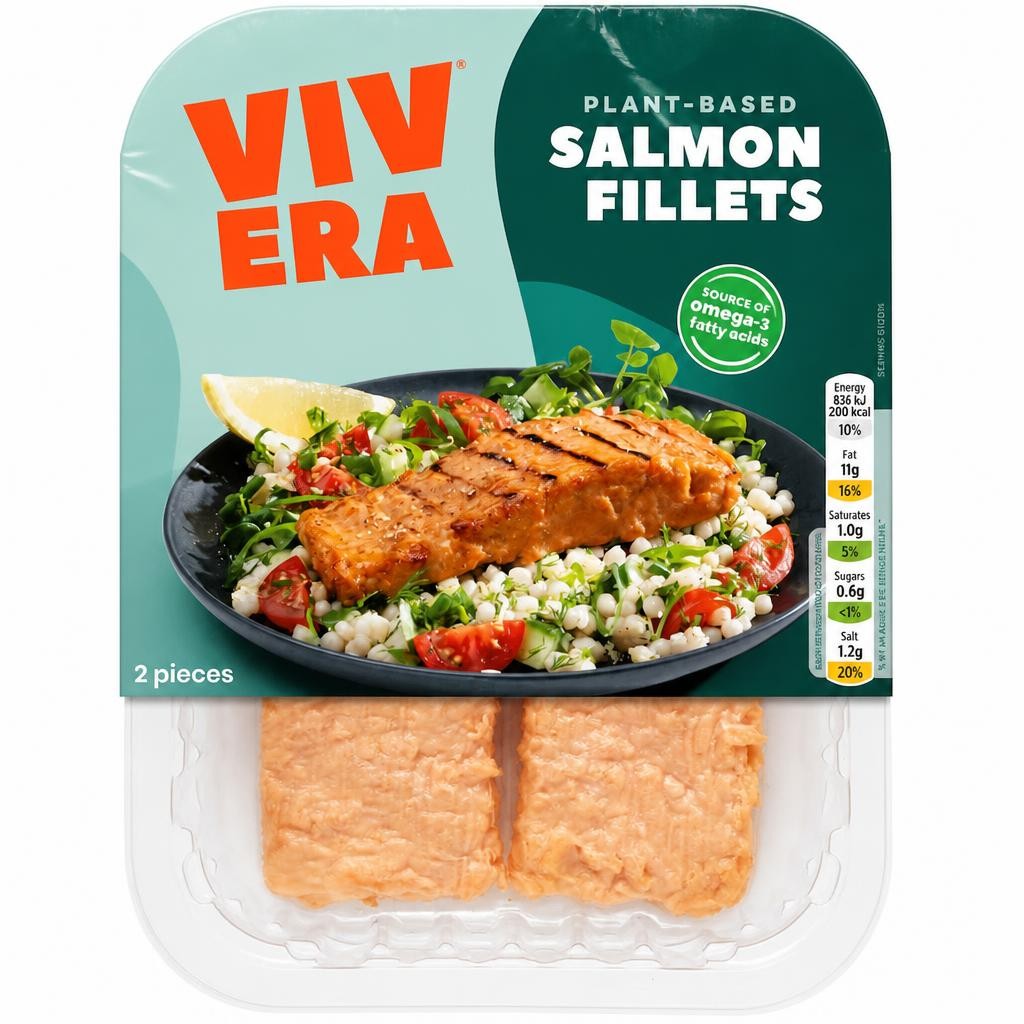 Vivera Plant Salmon Style Fillets 2X100g