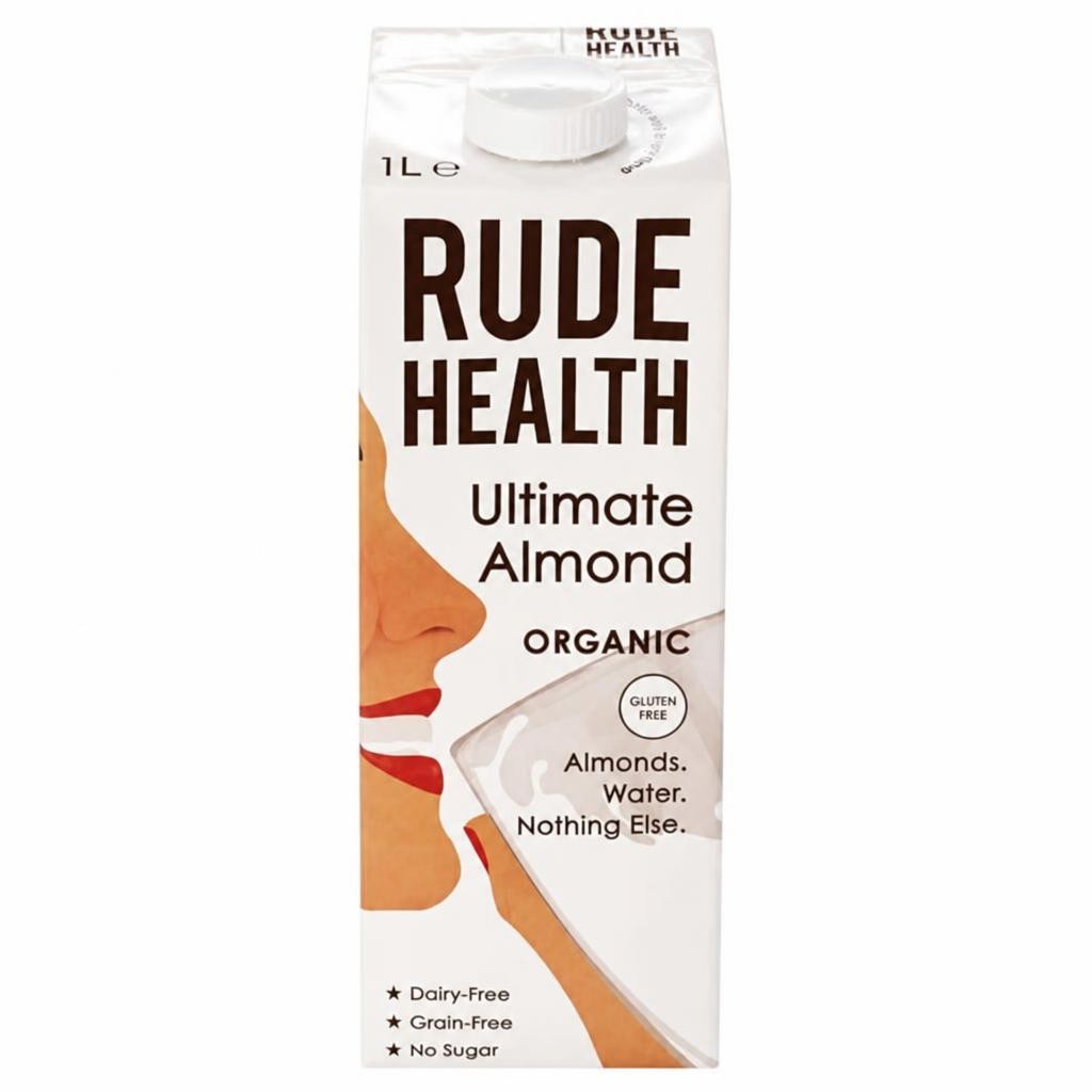 Ultimate Almond Drink, Organic 1 Litre (Rude Health)