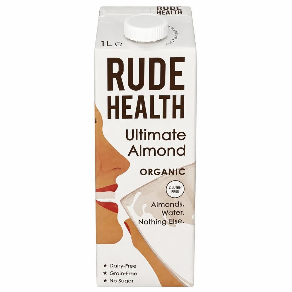 Ultimate Almond Drink, Organic 1 Litre (Rude Health)