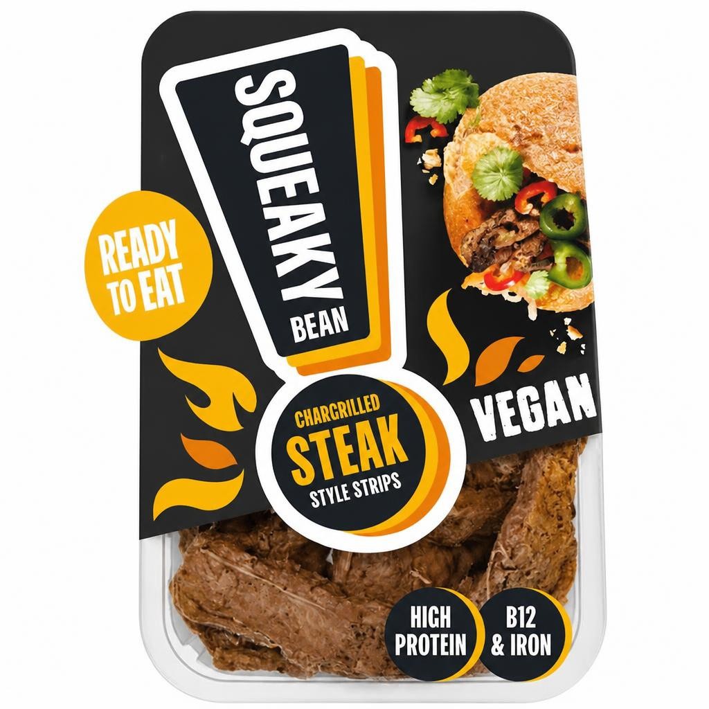 Squeaky Bean Chargrilled Steak Strips 120G