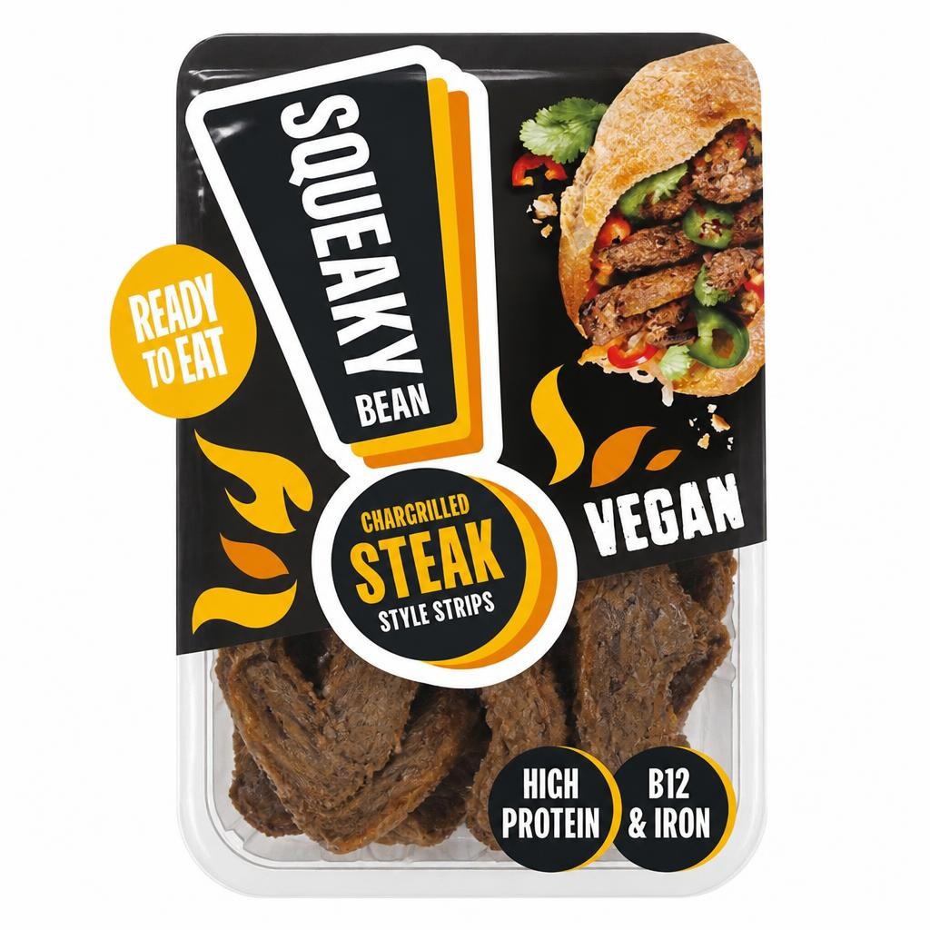 Squeaky Bean Chargrilled Steak Strips 120G