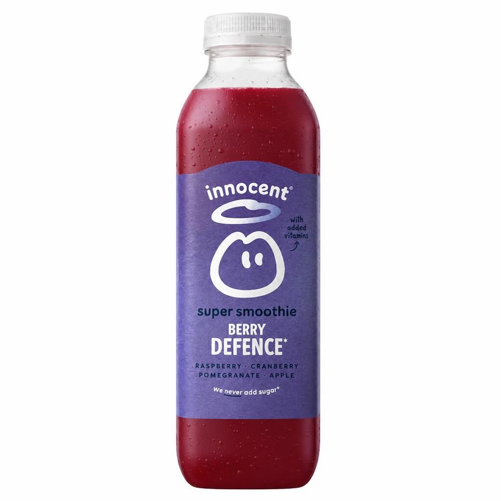 Innocent Super Smoothie Revitalise Raspberry, Cranberry, Pomegranate & Apple with Vitamins 750ml