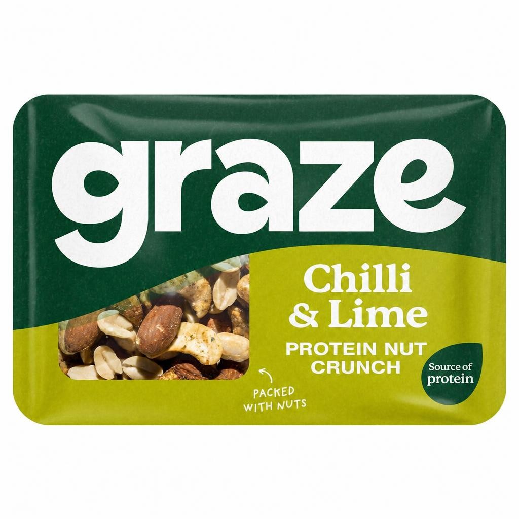 Graze Chilli & Lime Nuts 38G