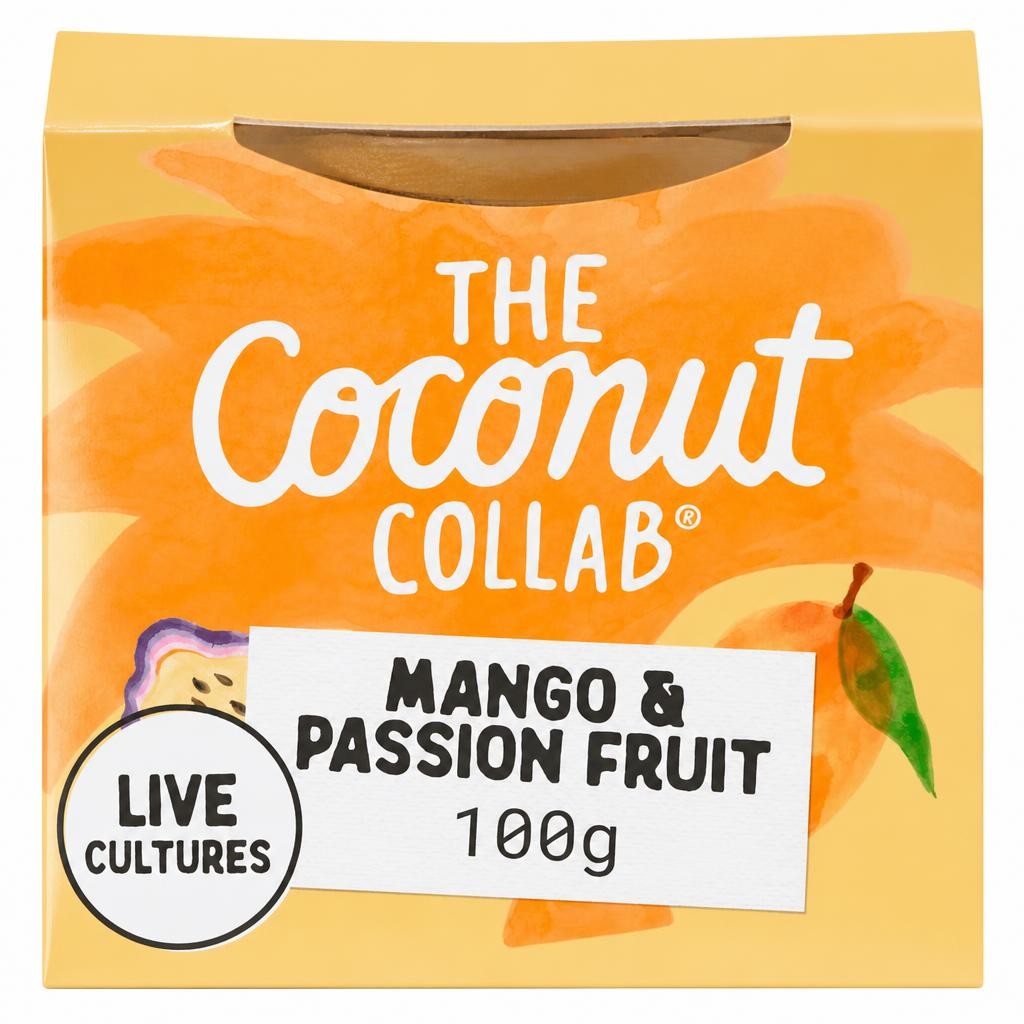 The Coconut Collab Mango & Passionfruit Coconut Yoghurt 100g