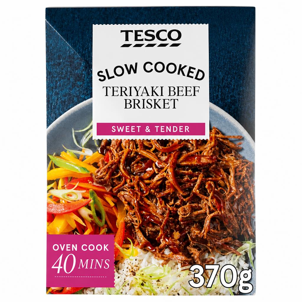 Tesco Teriyaki Beef Brisket 370G