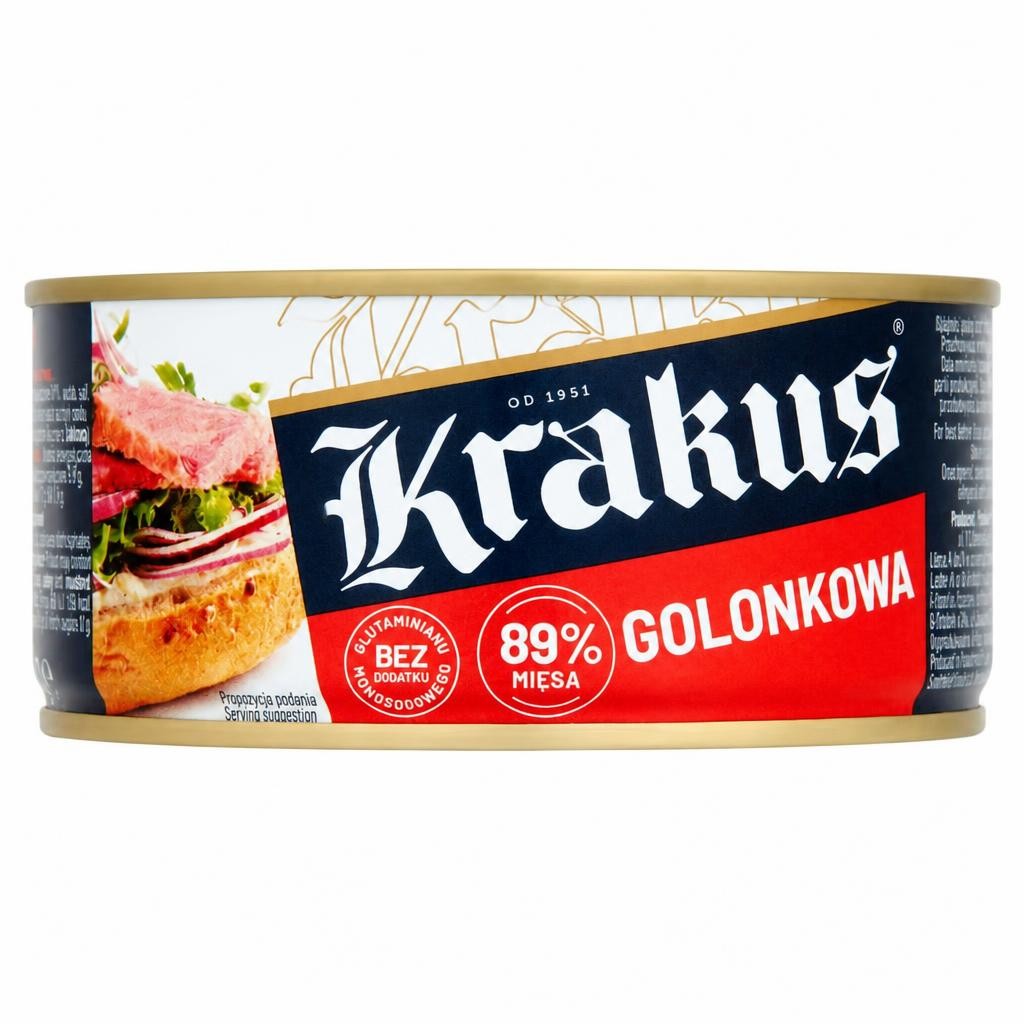 Krakus Golonka Canned Cured Pork Meat 300G