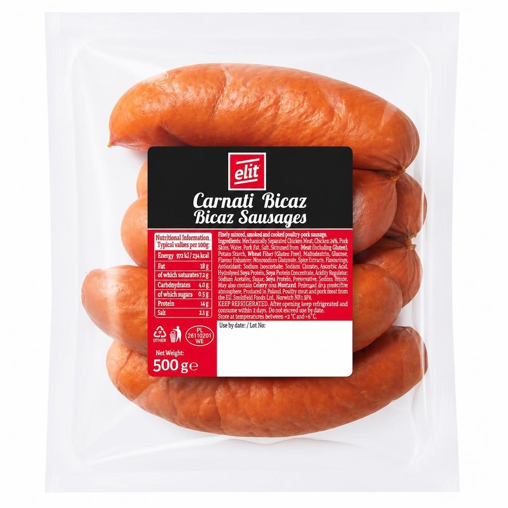 Elit Carnati Bicaz Sausage 500G