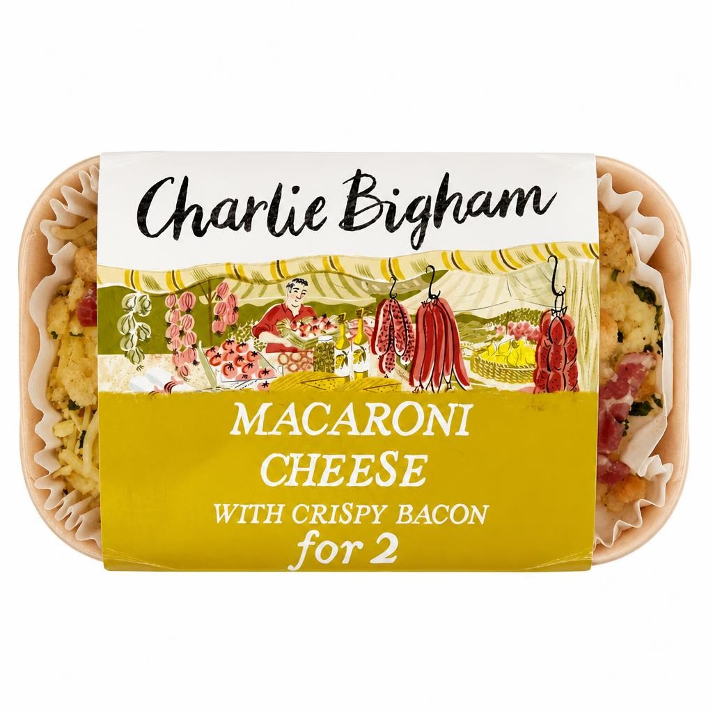 Charlie Bigham's Macaroni Cheese with Crispy Bacon 670g