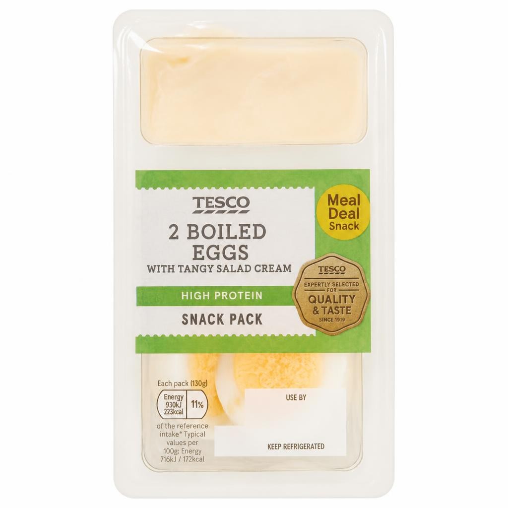 Tesco Egg & Salad Cream 130G