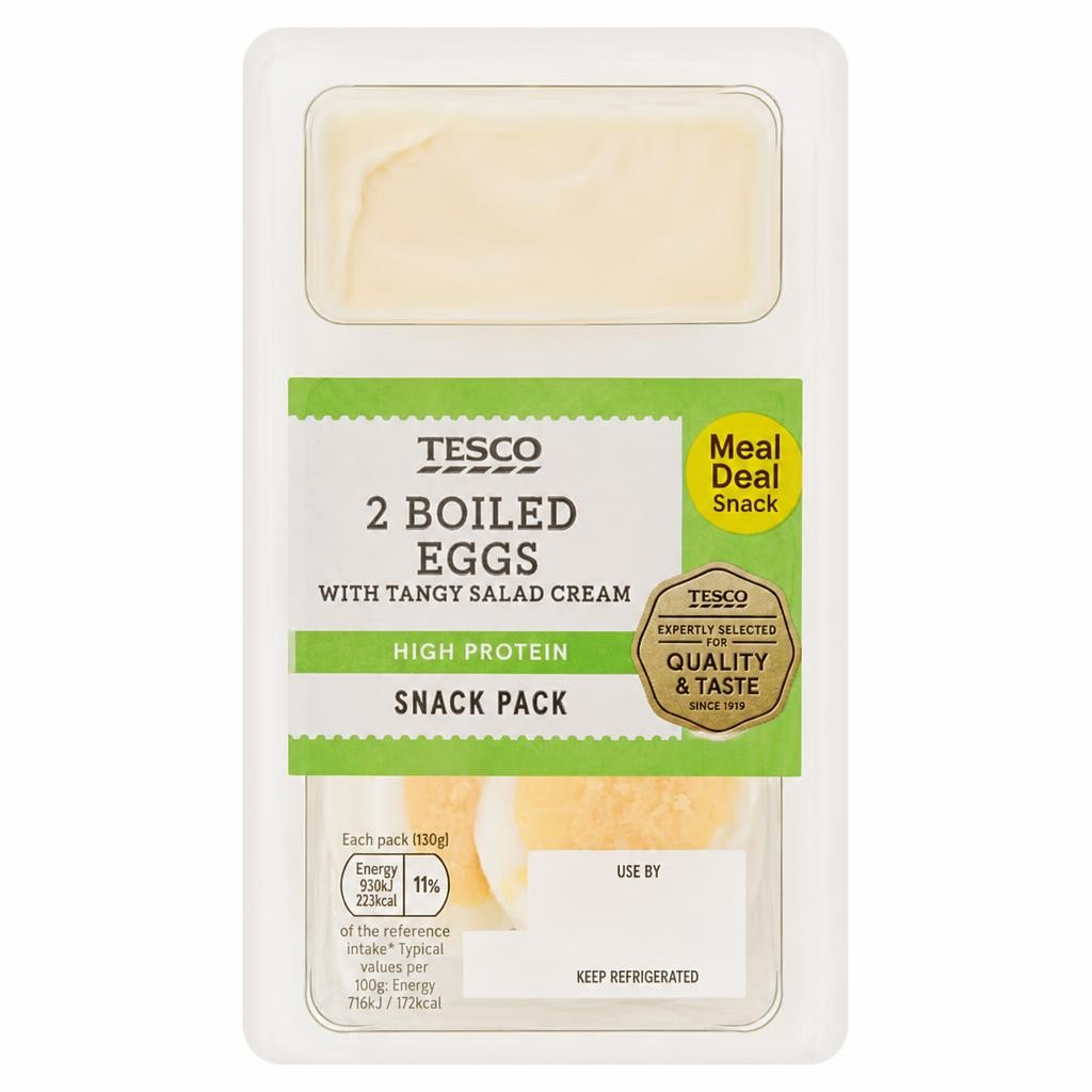 Tesco Egg & Salad Cream 130G