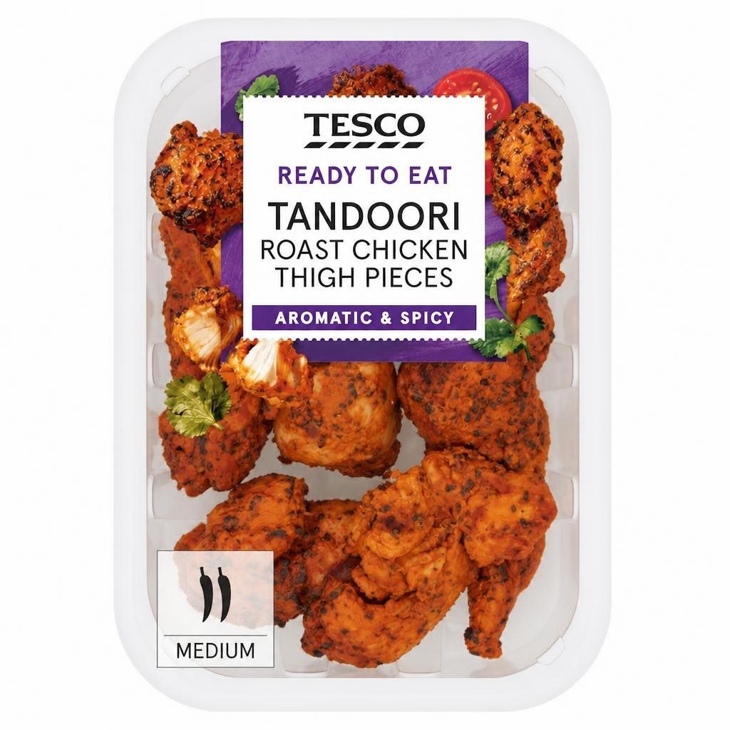 Tesco Tandoori Chicken Thigh Pieces 180G