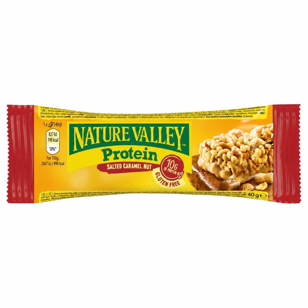 Nature Valley Protein Salted Caramel Nut Cereal Bar 40g
