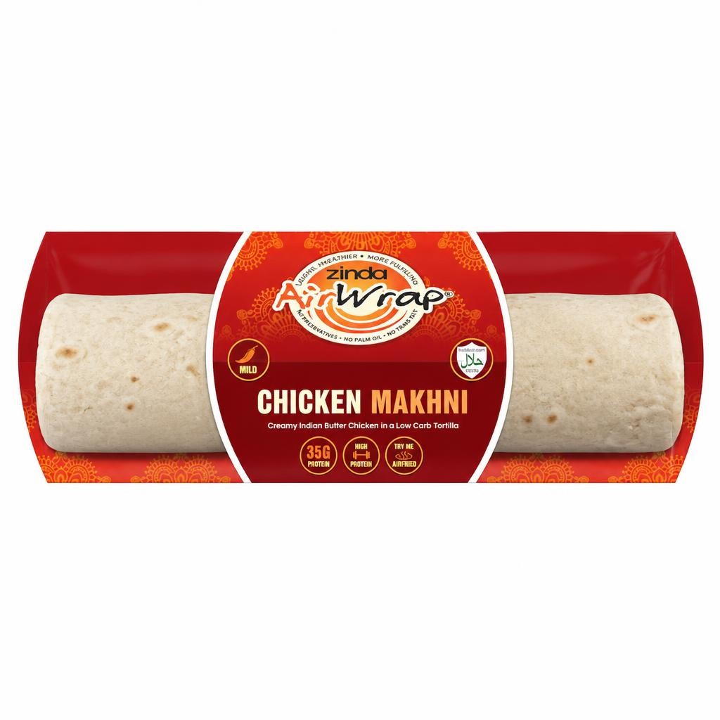 Zinda Chicken Makhni Air Wrap 225G