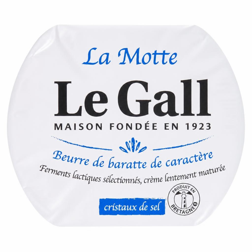 Le Gall La Motte Churn Butter with Crystal Sea Salt 250g
