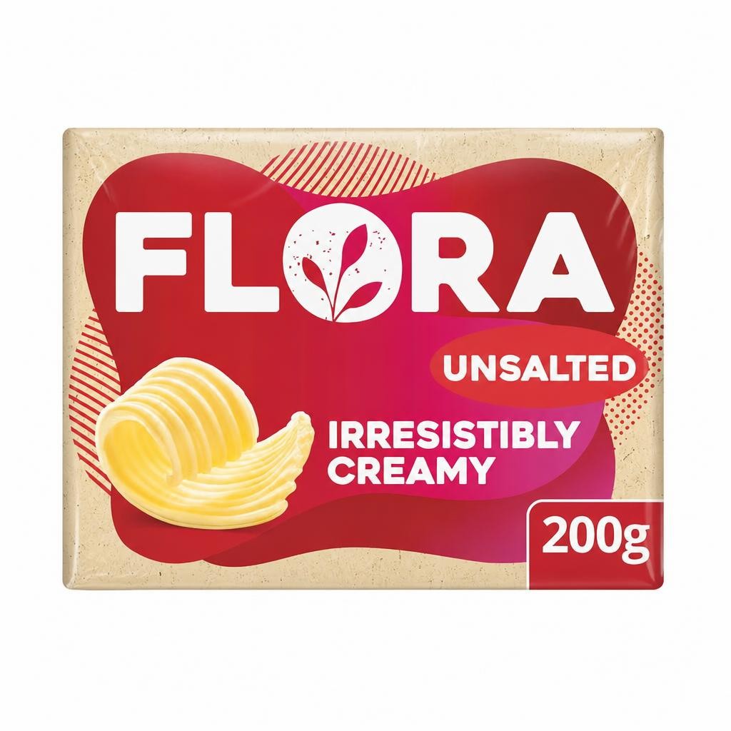 Flora Plant Butter Unsalted 200g