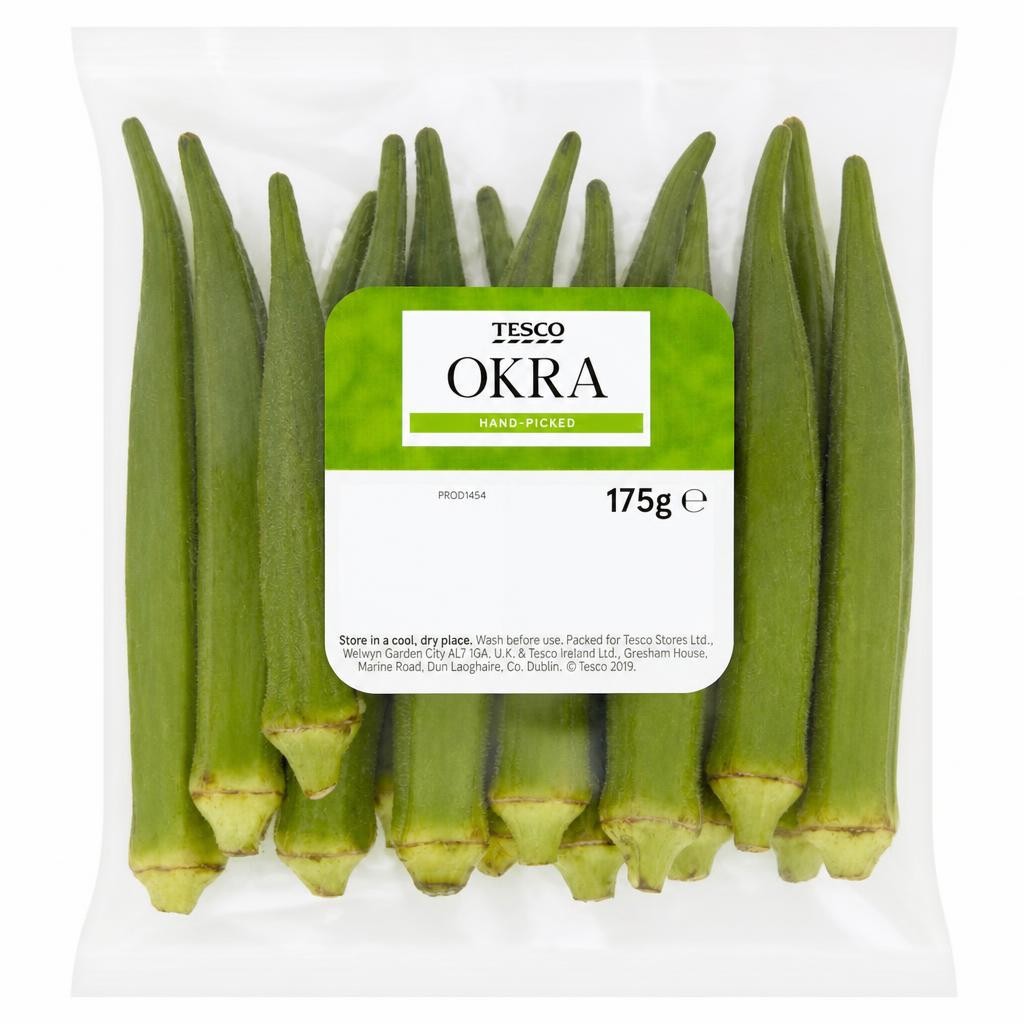 Tesco Okra 175G