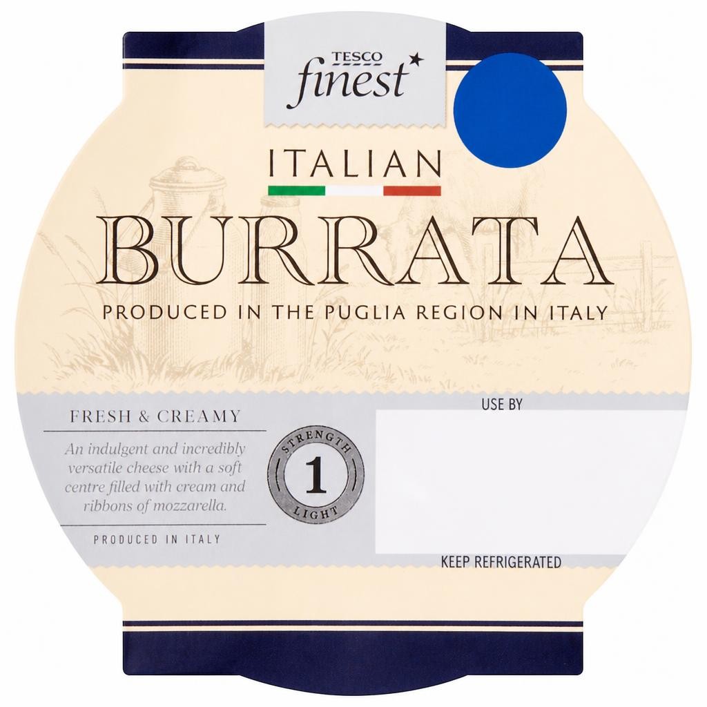 Tesco Finest Italian Burrata 250G