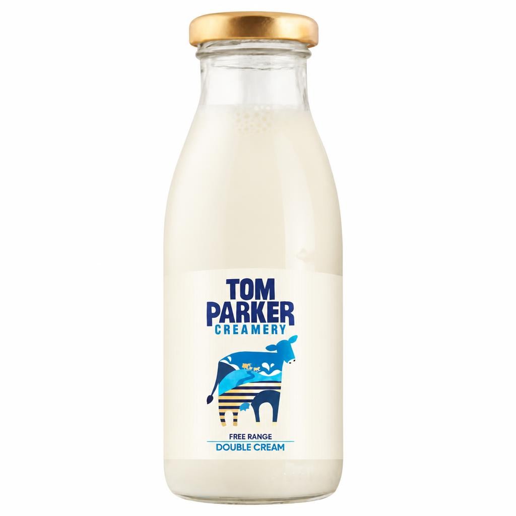 Tom Parker Creamery Free Range Double Cream 250ml