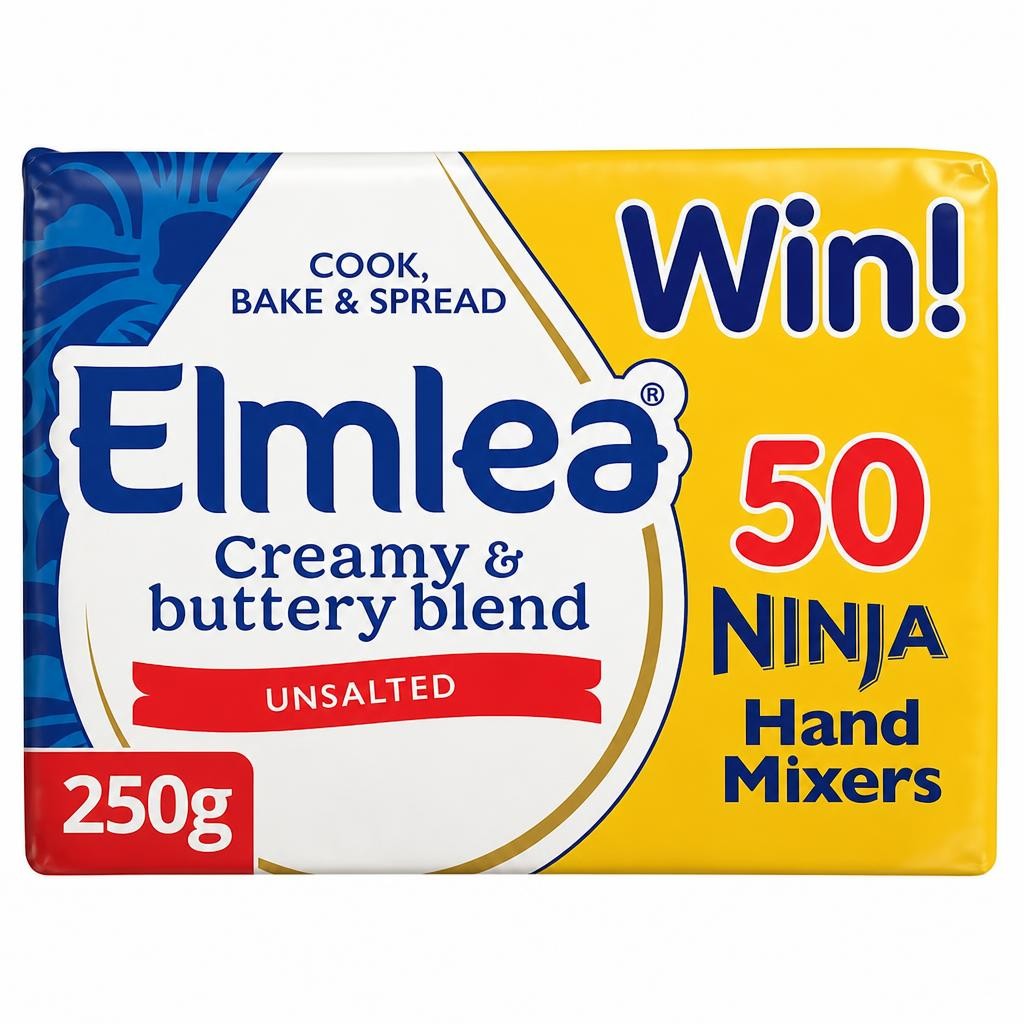 Elmlea Creamy and Buttery Unsalted Blended Butter 250g
