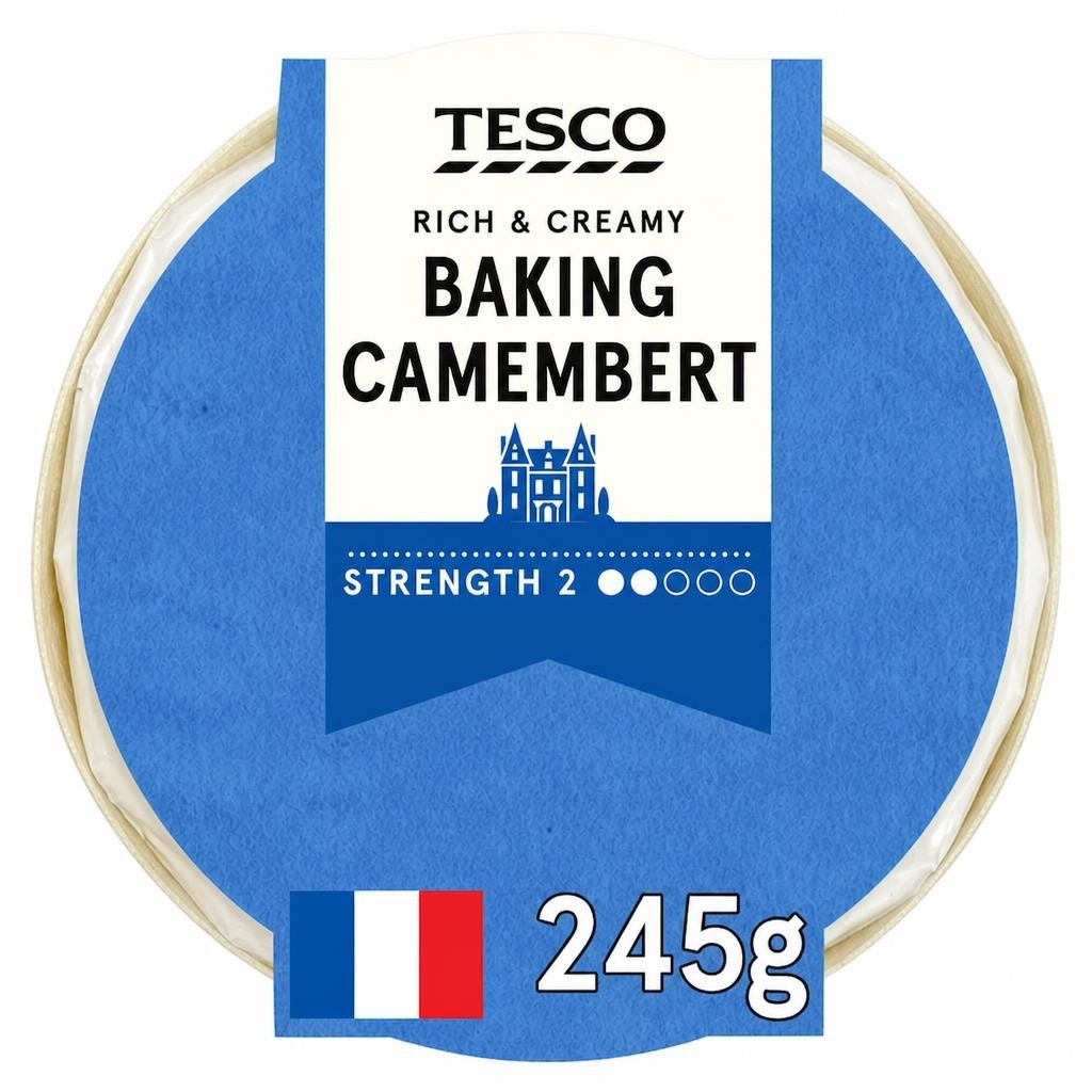 Tesco Plain Baking Camembert 245g