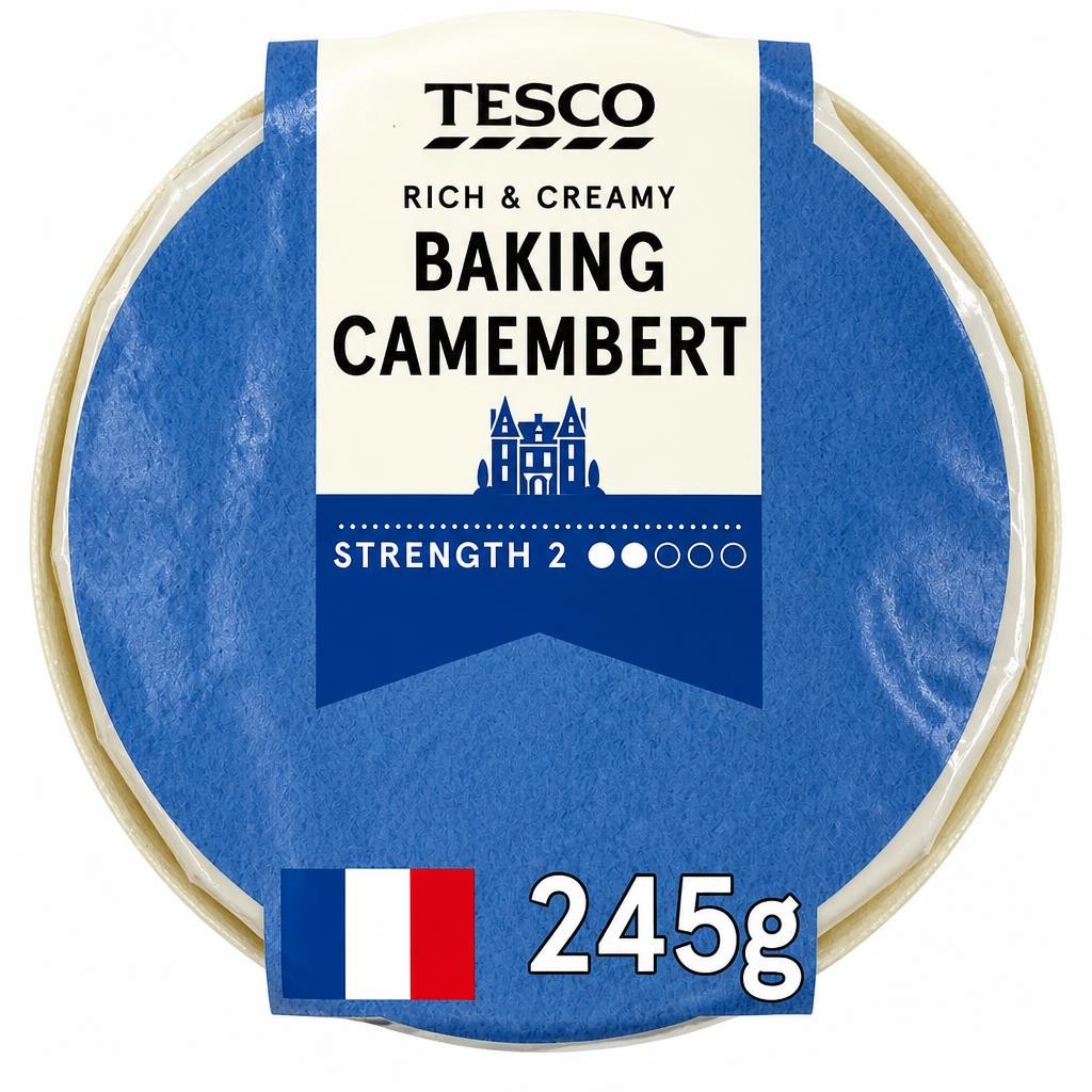 Tesco Plain Baking Camembert 245g