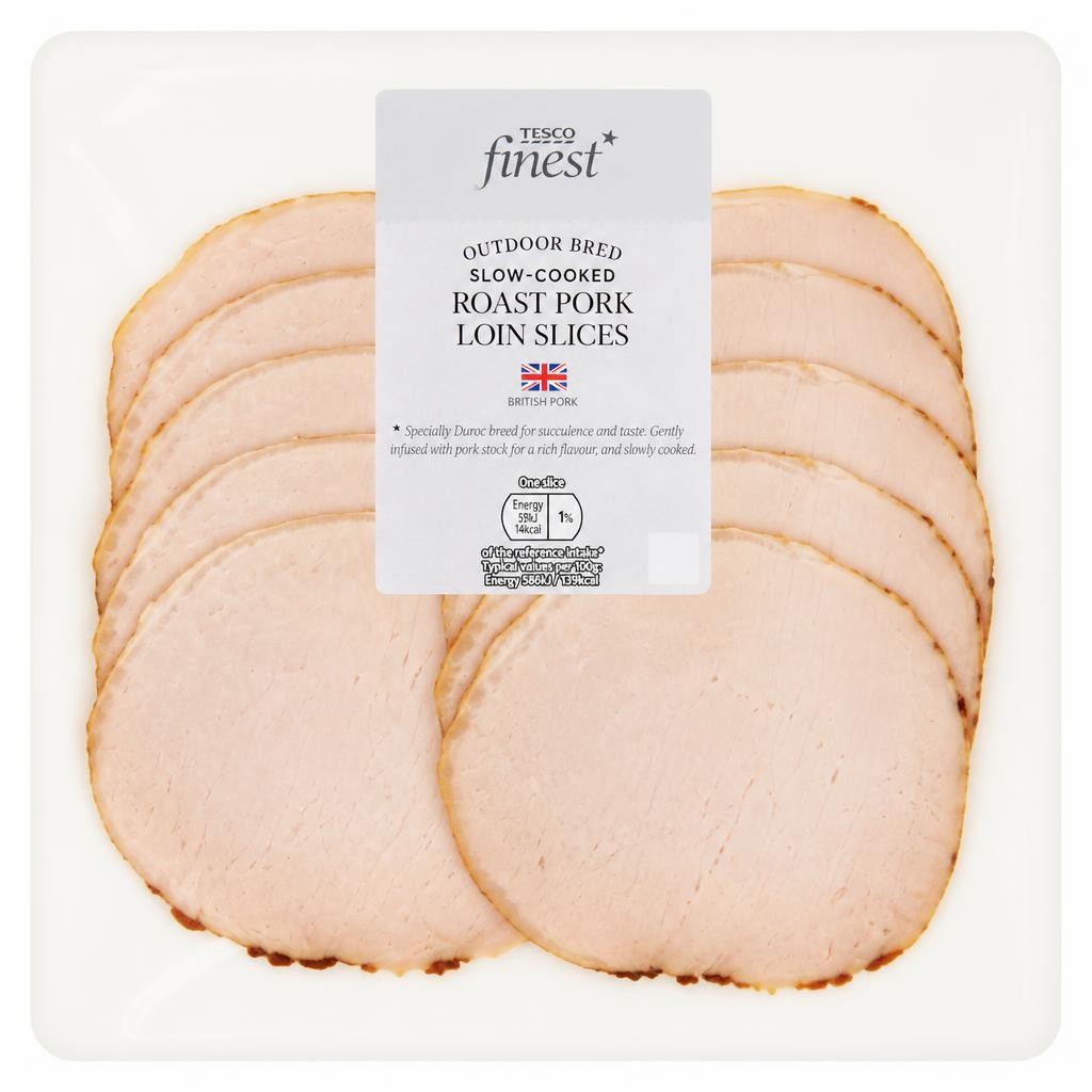 Tesco Finest Deli Pork Loin Slices 100g