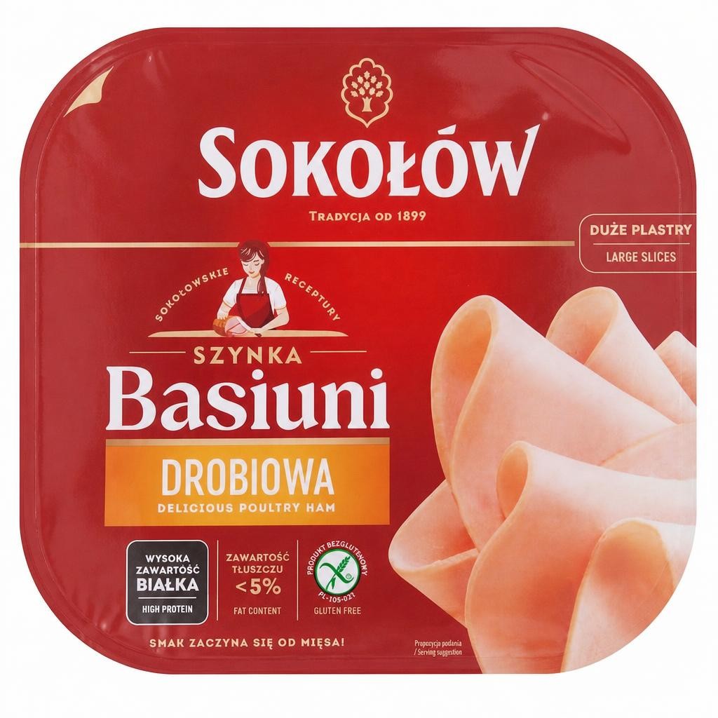Sokolow Chicken Basiuni Ham 140g