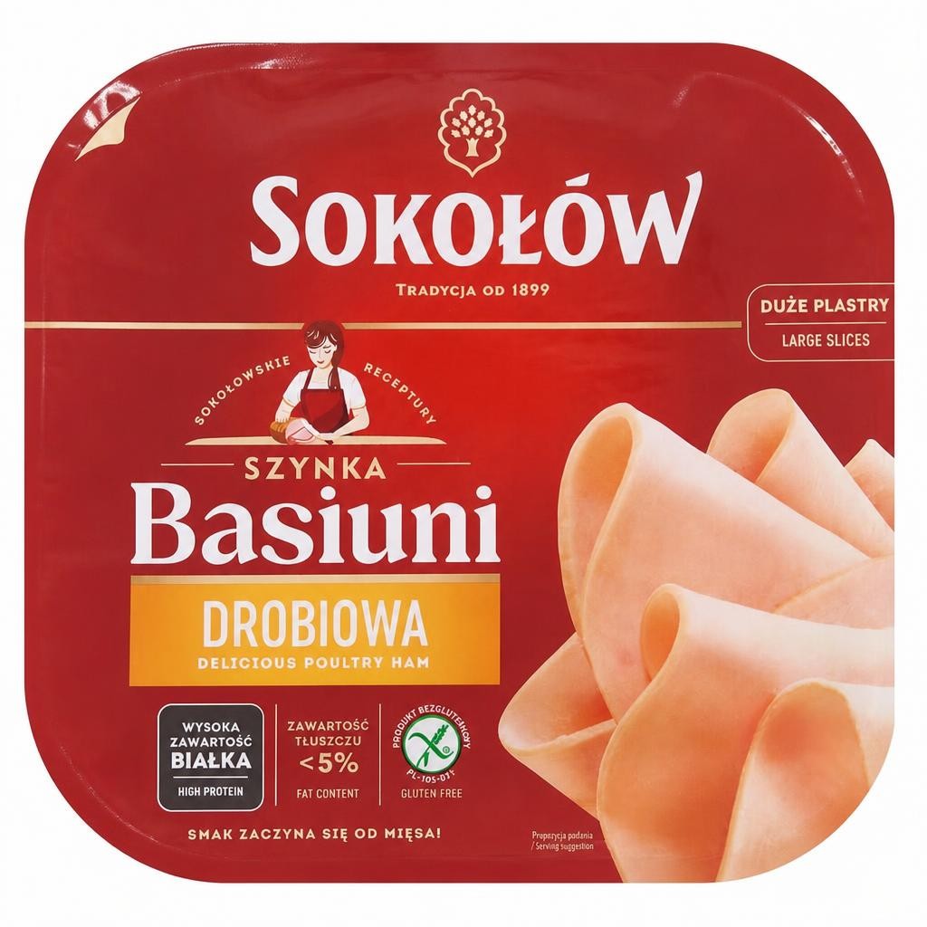 Sokolow Chicken Basiuni Ham 140g