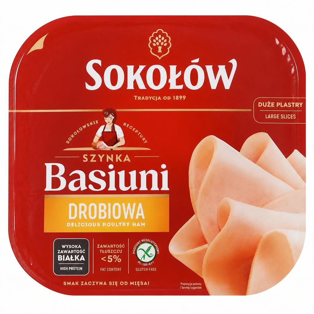 Sokolow Chicken Basiuni Ham 140g