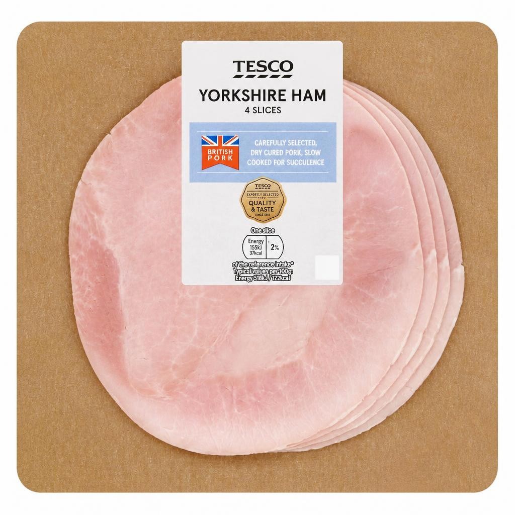Tesco Deli Yorkshire Ham Slices 120g