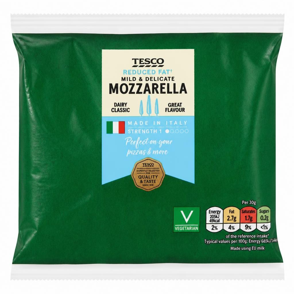Tesco Reduced Fat Mozzarella 200g