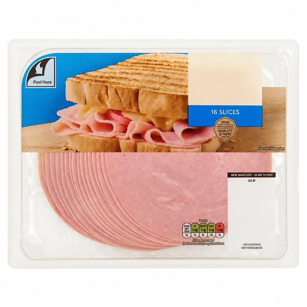 Tesco Cooked Ham 400g