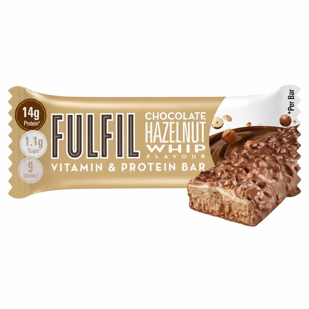 Fulfil Vitamin & Protein Bar - Chocolate Hazelnut Whip Flavour 40g