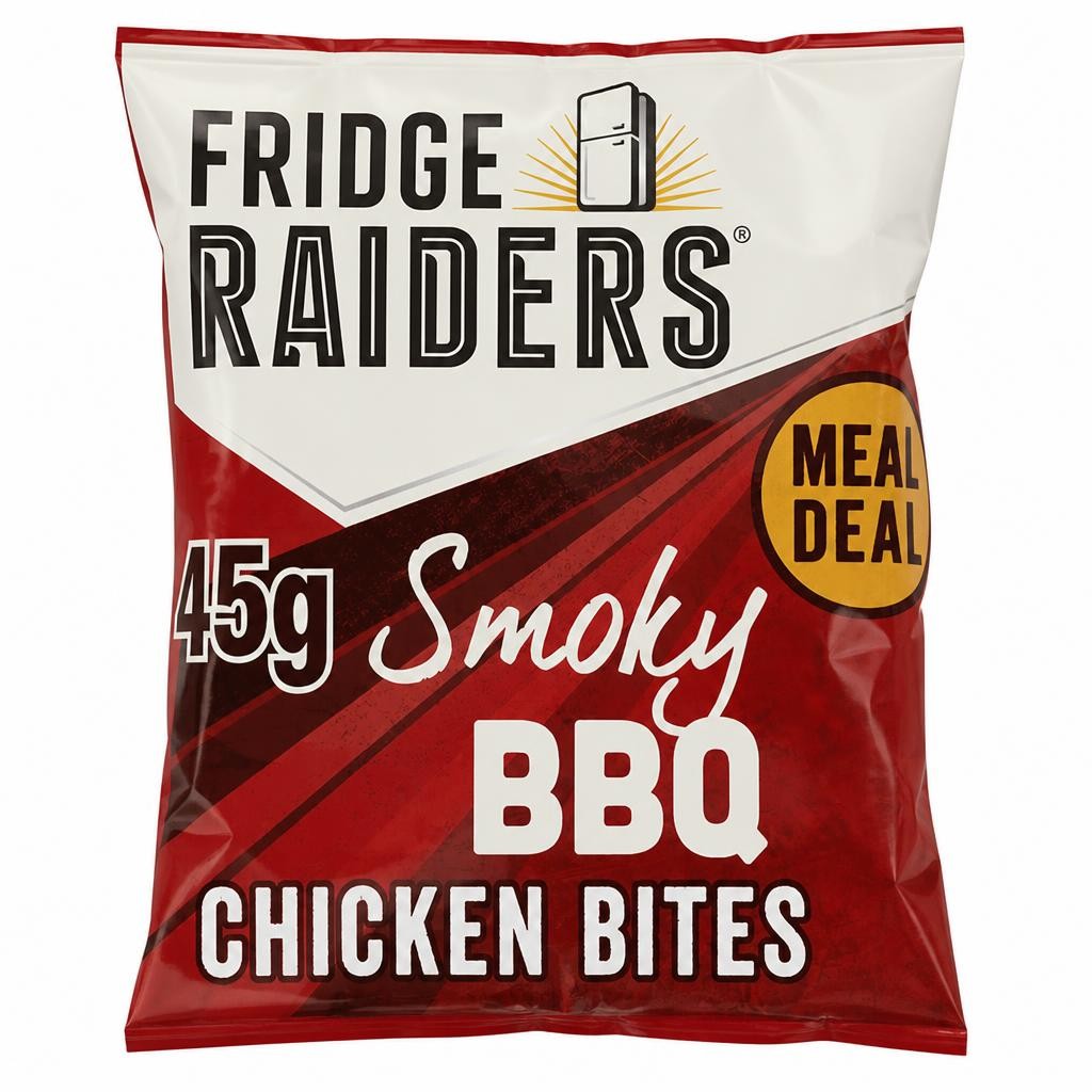 Fridge Raiders Smoky BBQ Chicken Bites 45g