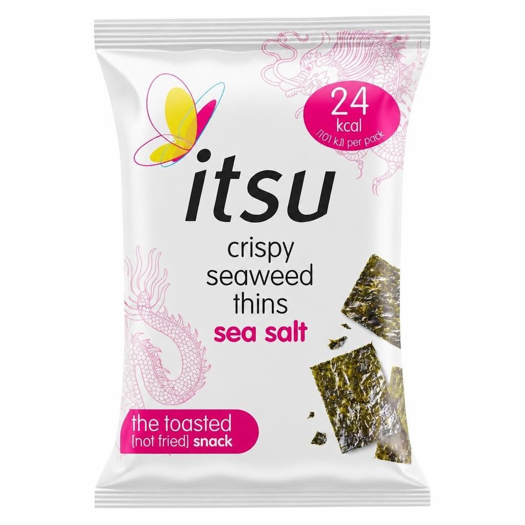 itsu sea salt crispy seaweed thins 5g