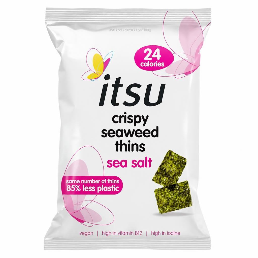 Itsu Crispy Seaweed Thins - Sea Salt 5g
