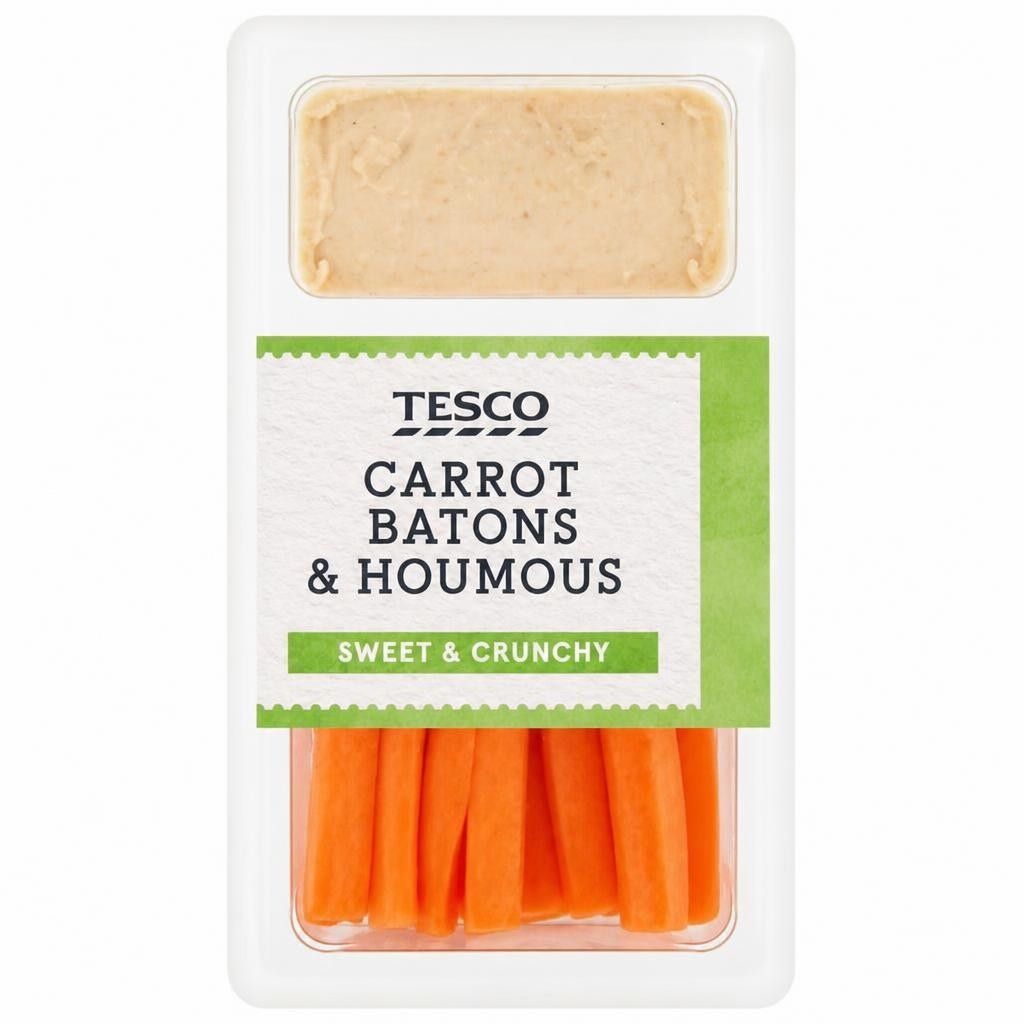Tesco Carrot & Houmous 100g